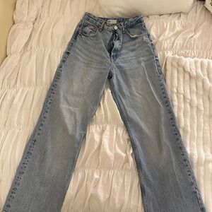 Light Wash Baggy Zara Jeans
